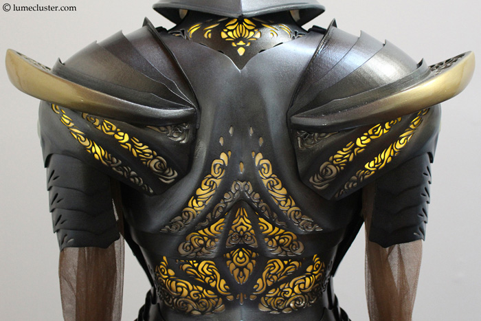 Epic Medieval Inspired 3D Printed Womens Sovereign Armor