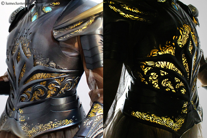 Epic Medieval Inspired 3D Printed Womens Sovereign Armor