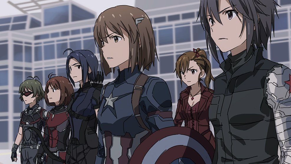 If Captain America: Civil War Was Anime