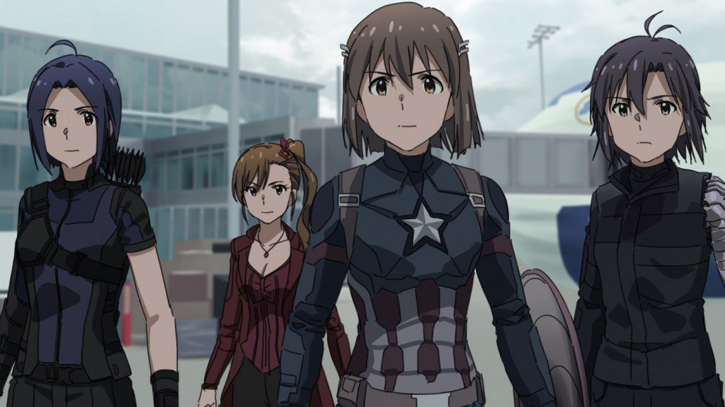 If Captain America: Civil War Was Anime