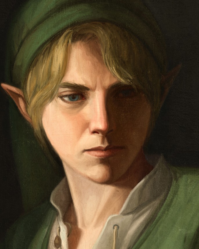 Legend of Zelda Paintings Inspired by Classic Masterpieces
