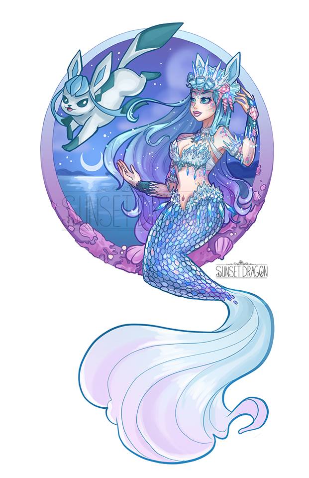 Eevee x Mermaids Fan Art