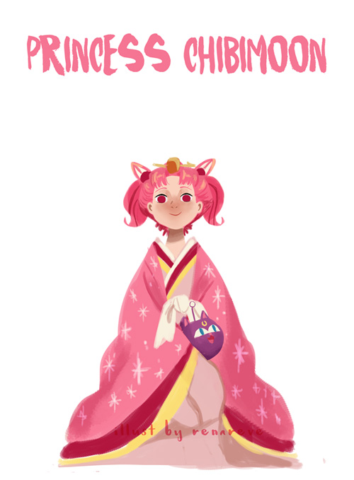 If Sailor Moon Was Set in Feudal Japan