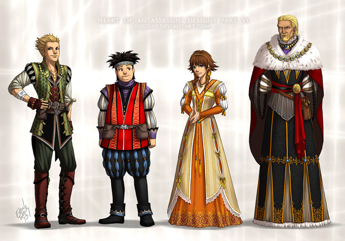 Kingdom Hearts / Assassins Creed Crossover Outfits