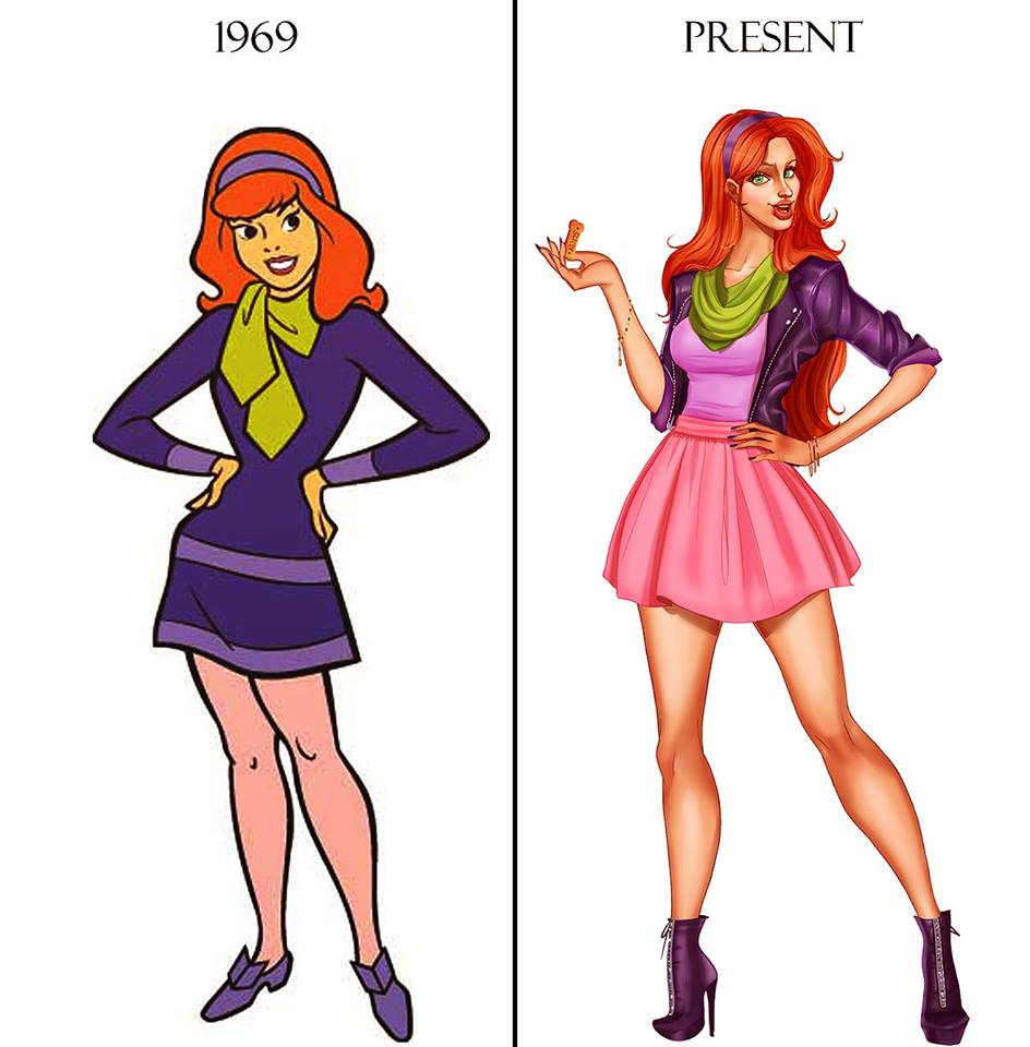 Modern Scooby-Doo Character Designs