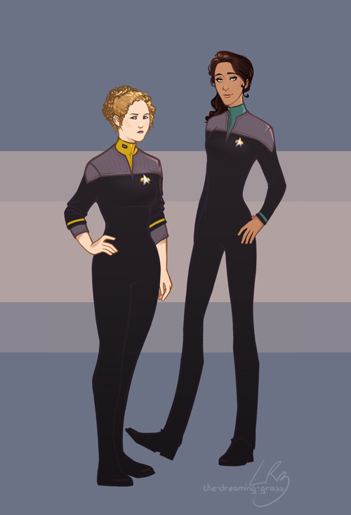 Star Trek: Deep Space Nine Genderswap Fan Art