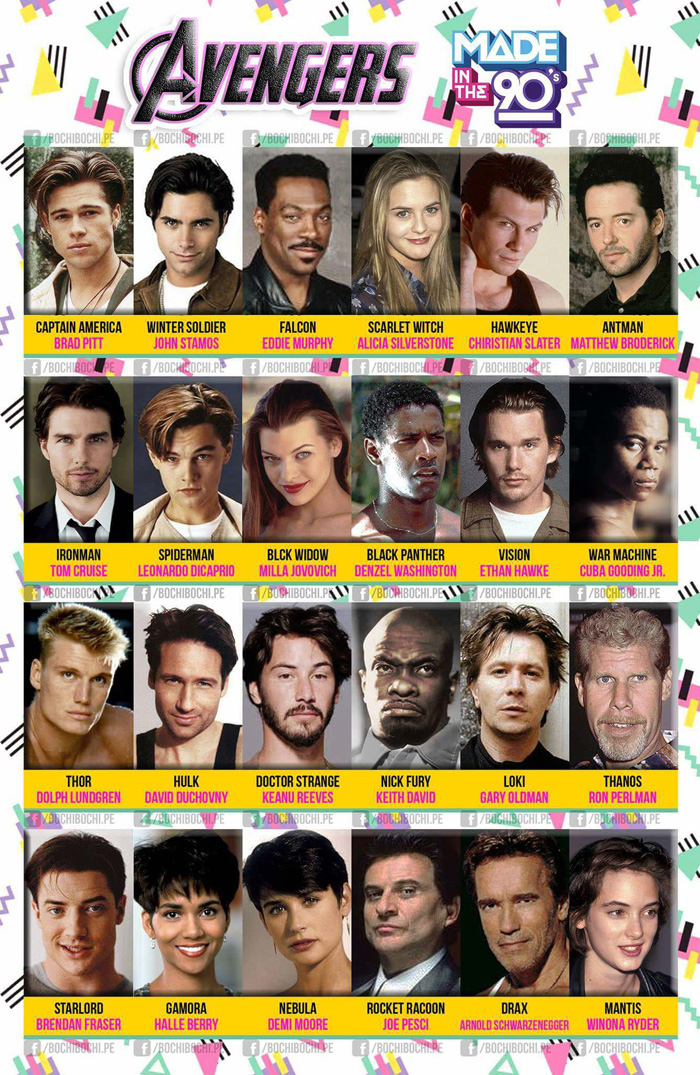 If the MCU Was Made in the 90s