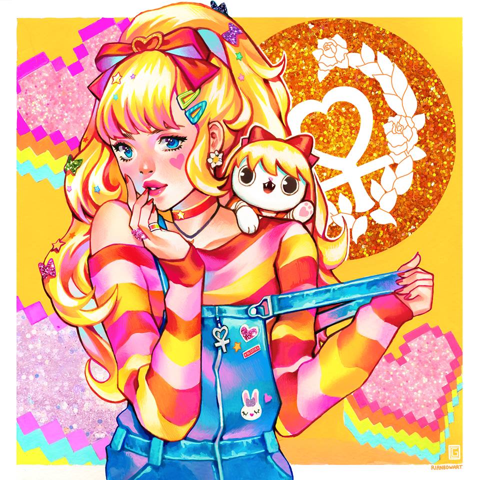 90s Candy Cuties Sailor Scouts Fan Art