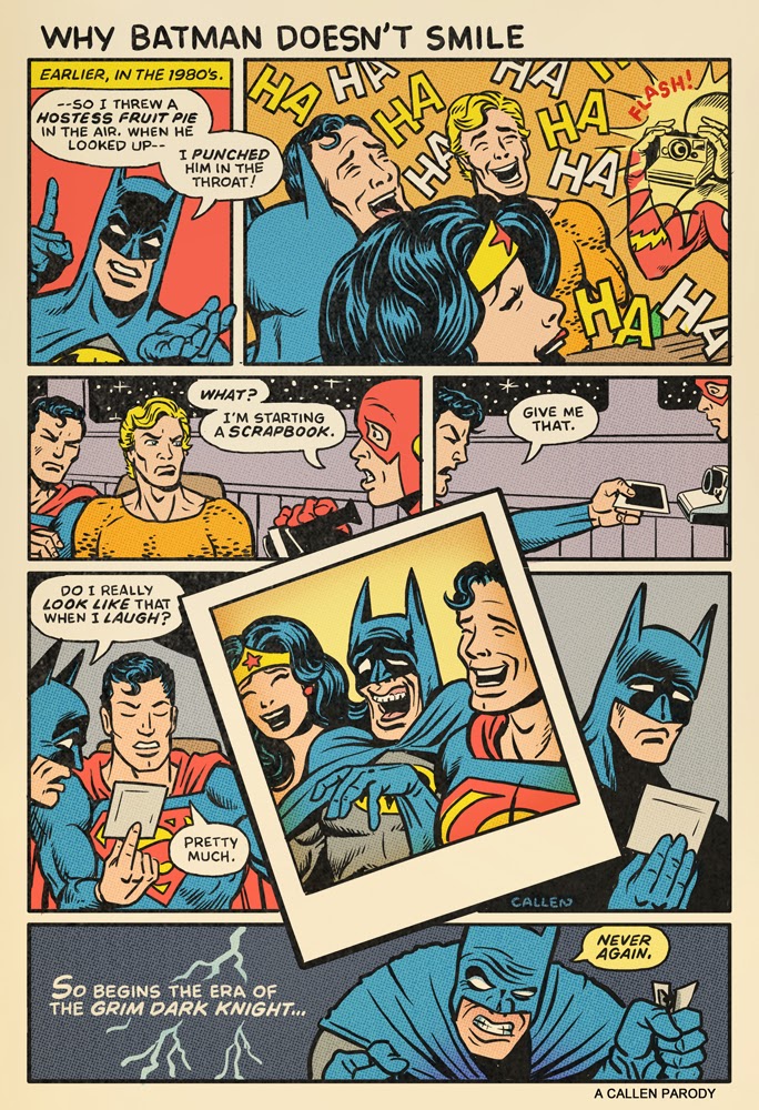 Why Batman Doesnt Smile - Comic