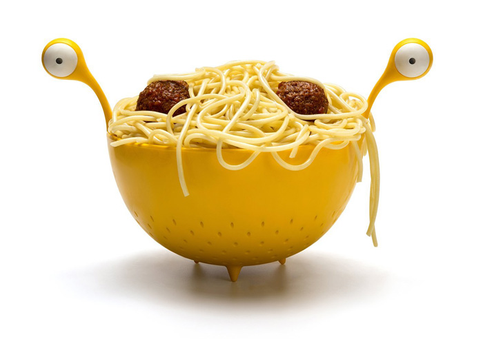 Flying Spaghetti Monster Colander