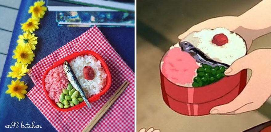 Food from Miyazaki Anime Films In Real Life