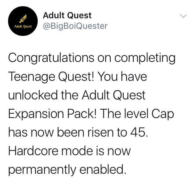 Adult Quest: An RPG of Adulthood