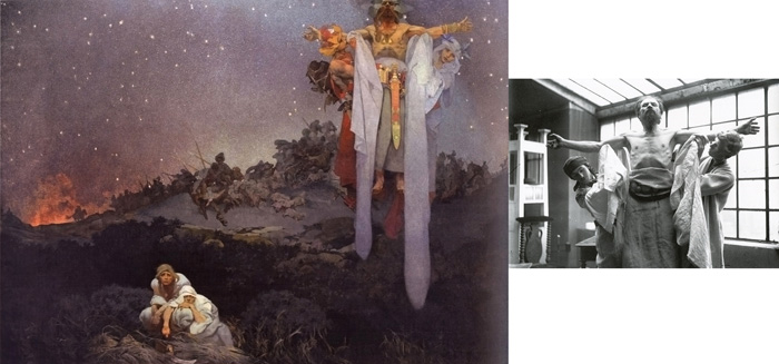 Alphonse Mucha Art & Model Comparisons