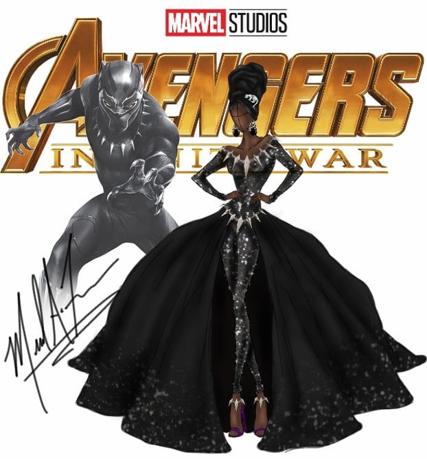 Avengers: Infinity War Gown Designs