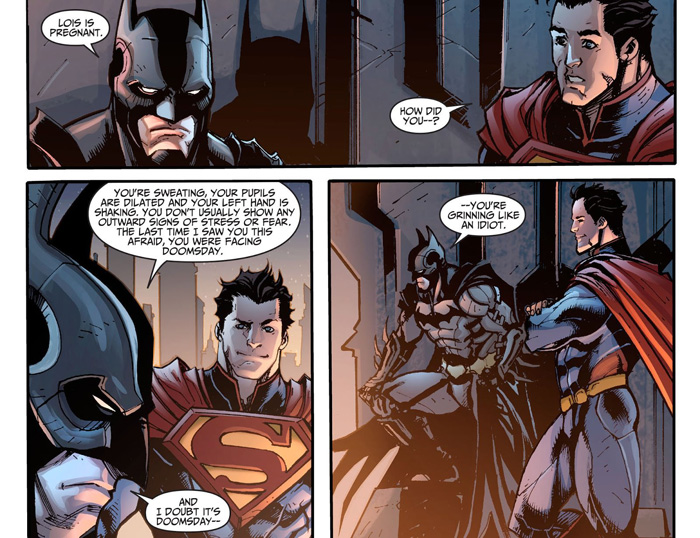 Superman Asks Batman to Be His Kids Godfather