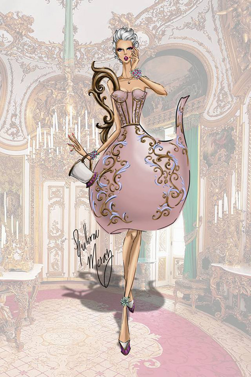 Beauty and the Beast Fashion Designs