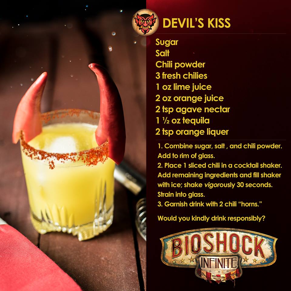 BioShock Infinite Cocktails
