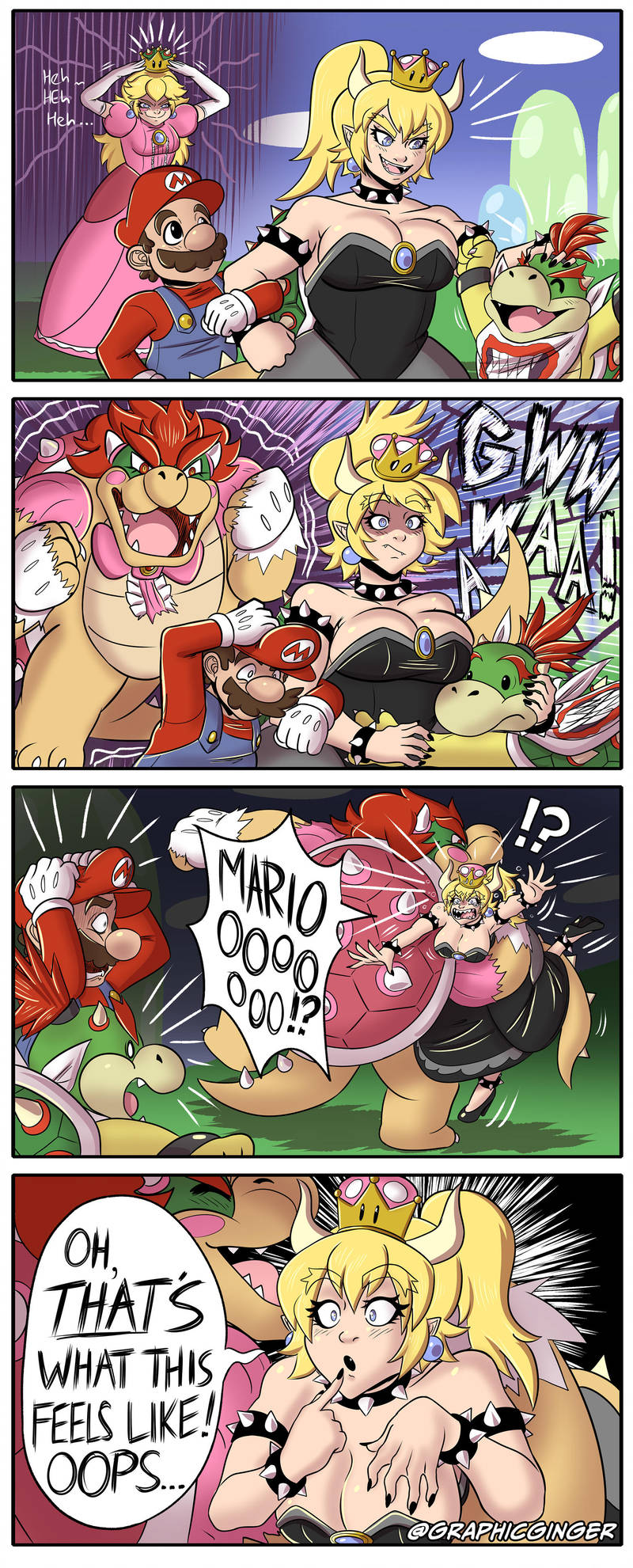 Bowsette Gains the Power-Up of Understanding