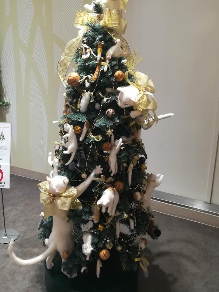 Kitty Christmas Tree