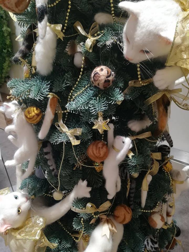 Kitty Christmas Tree
