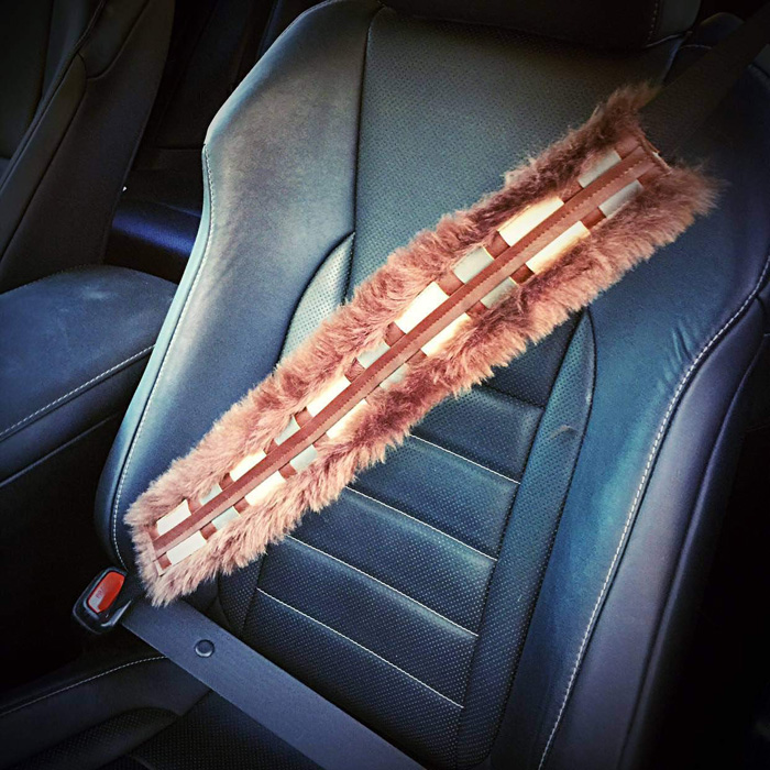 "Chewbelta" Star Wars Chewbacca Seat Belt Cover