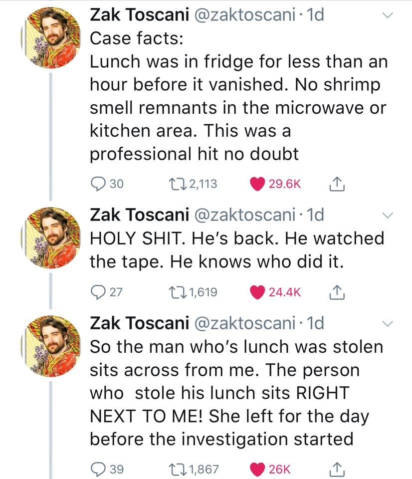 The Saga of the Stolen Lunch