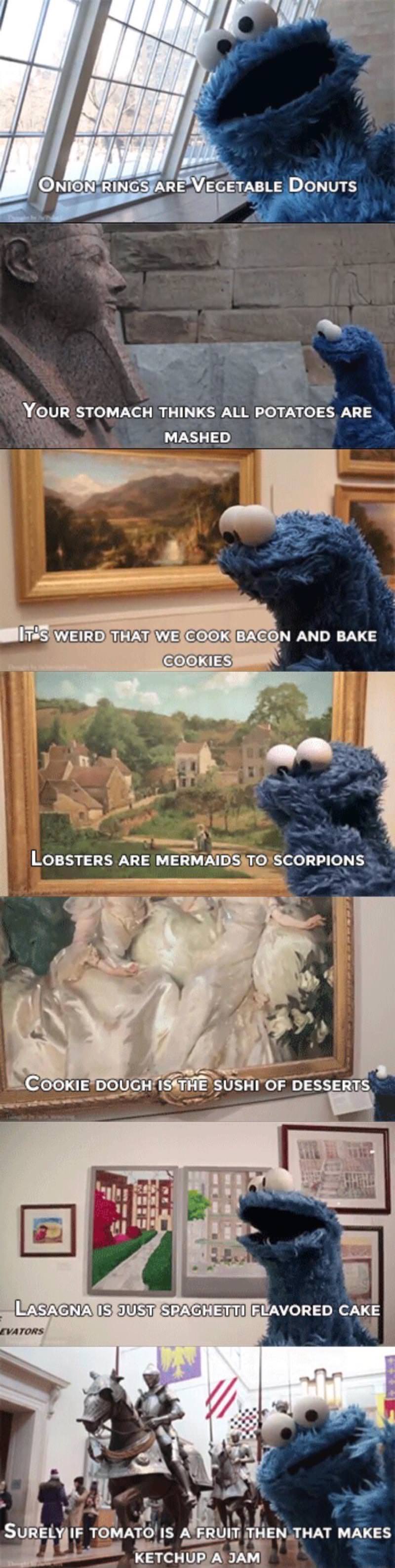 Cookie Monster Thoughts