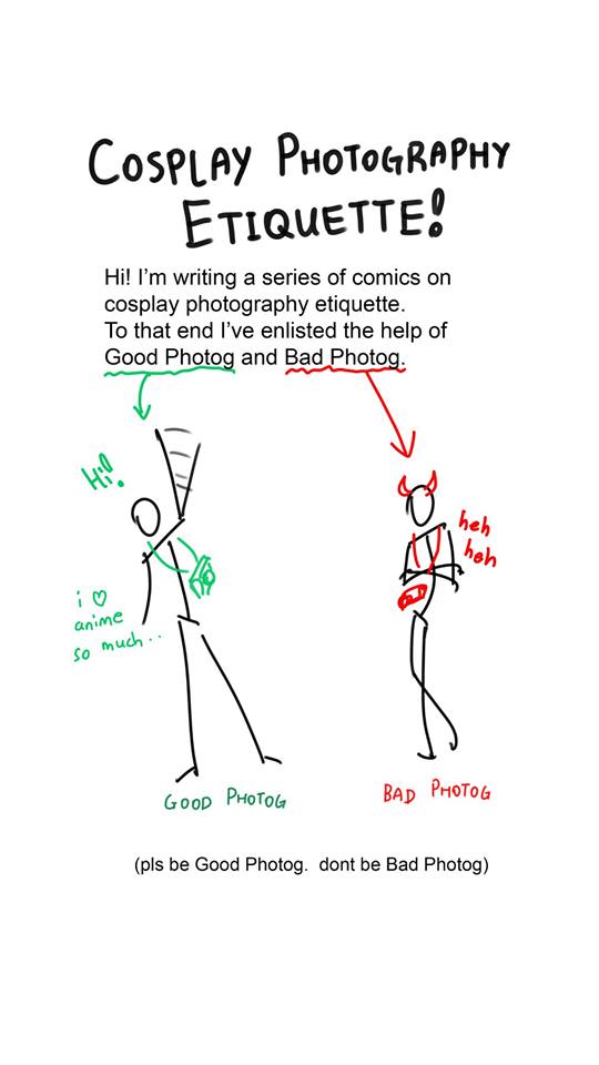 Cosplay Photography Etiquette