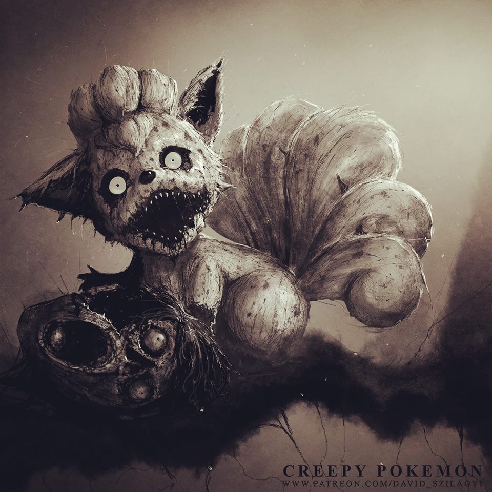 Creepy Pokemon Fan Art