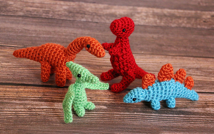 Crochet Dino Babies