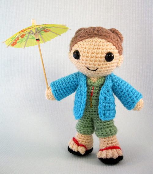 Crocheted Kaylee Frye from Firefly
