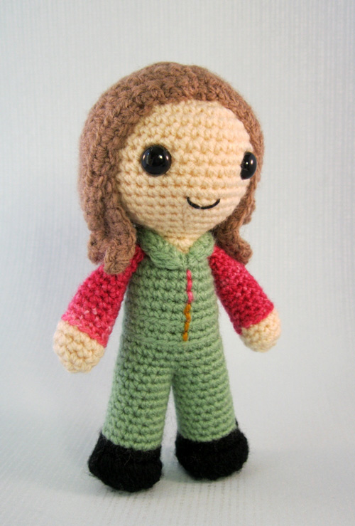 Crocheted Kaylee Frye from Firefly