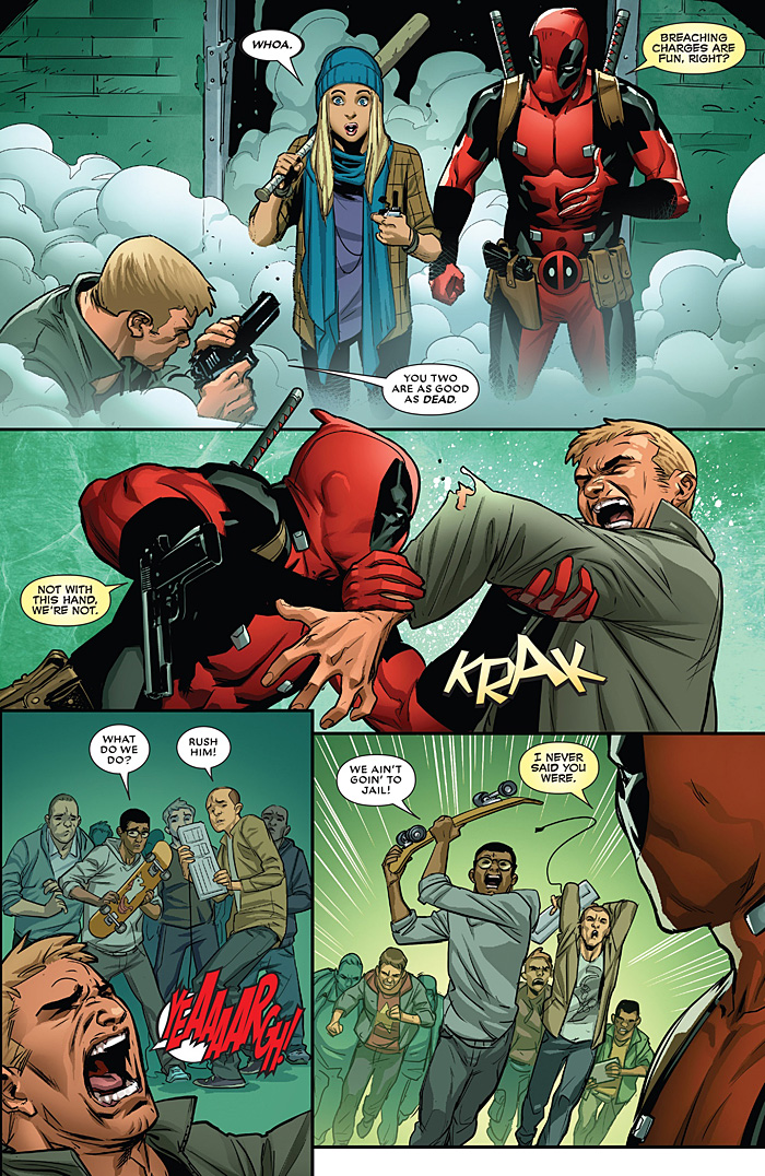 Deadpool Learns Un-Killing People is Hard
