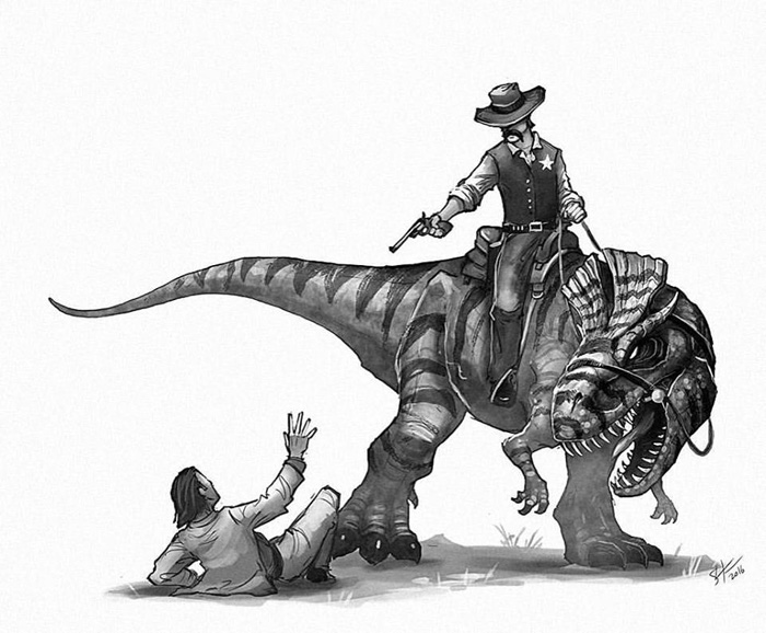 Dinosaurs of the Wild West
