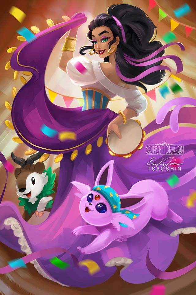 Disney Princess and Eeveelutions Fan Art