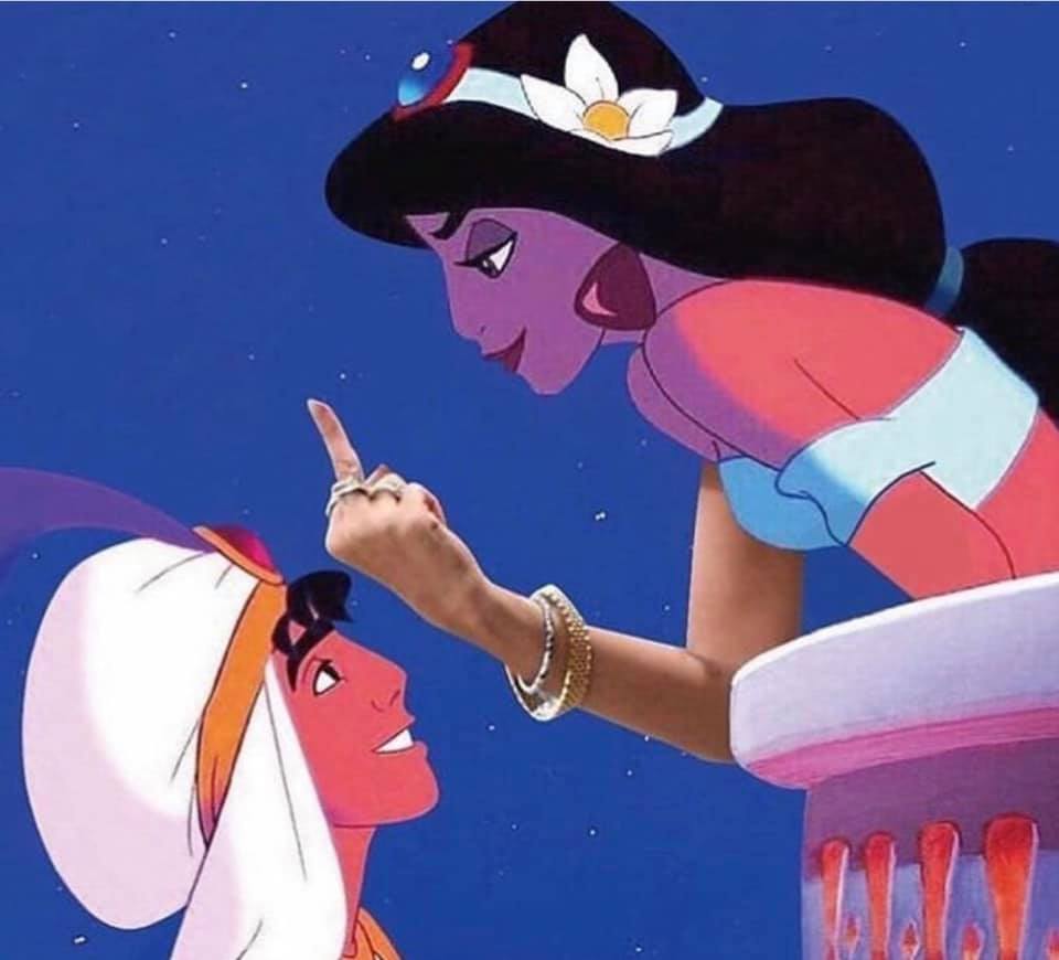 Disney Princesses Giving The Finger