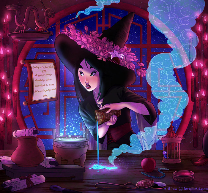 Disney Witches Fan Art