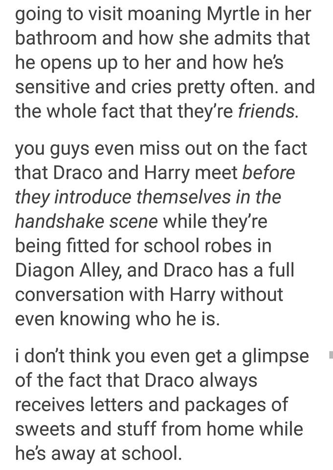 Draco Malfoy in the Harry Potter Books