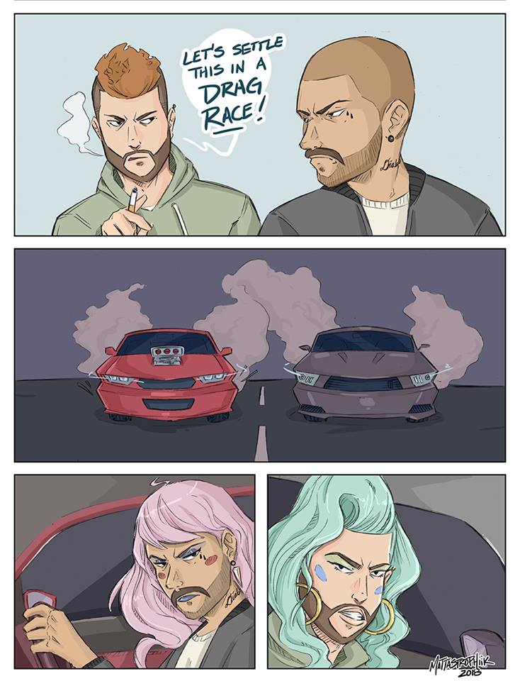 Drag Race Comic