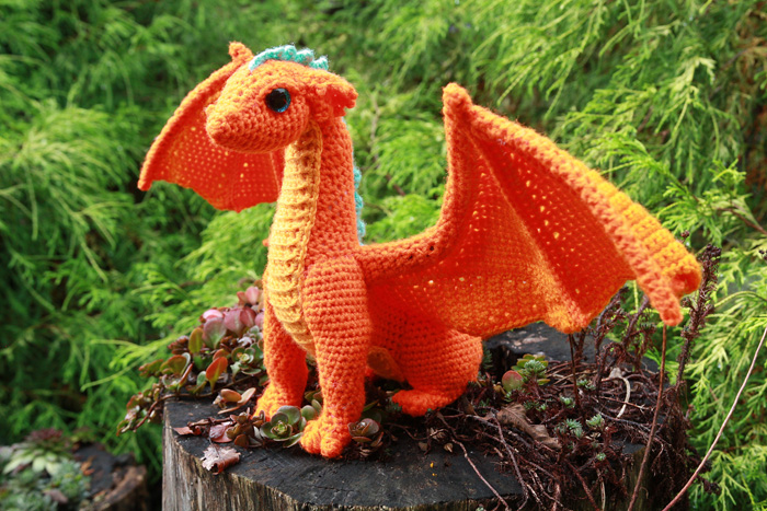 Crocheted Dragons