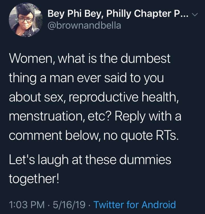 Dumbest Things Men Have Said About Womens Reproductive Health