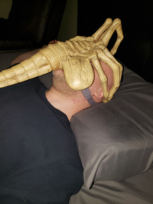 Alien Facehugger CPAP Mask