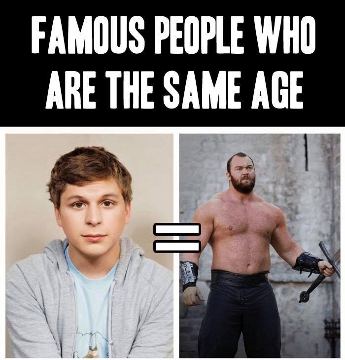 Famous People Who Are the Same Age