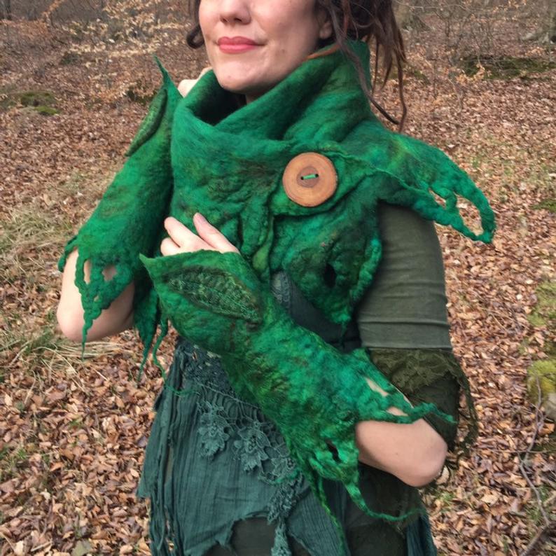 Wearable Art Inspired by Nature and Folklore