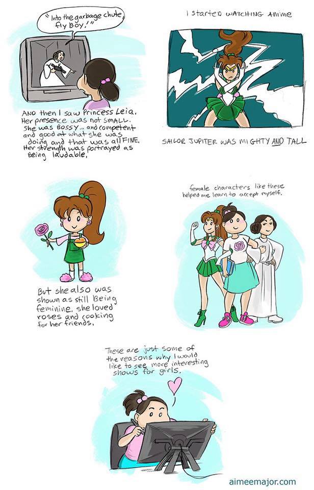 Female Character Inspiration Comic