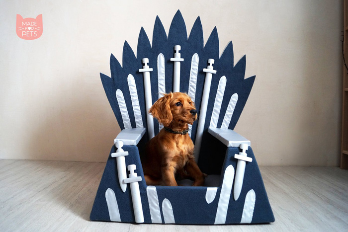 Game of Thrones Iron Throne Pet Bed
