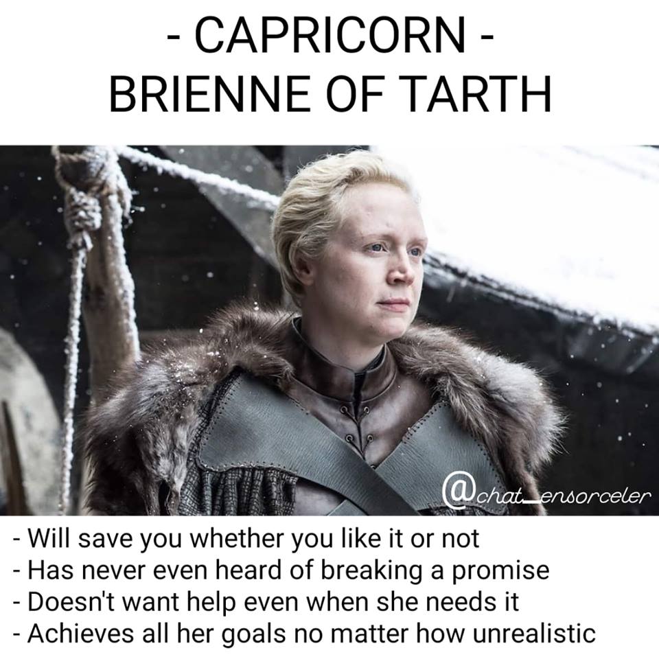 Game of Thrones Zodiac Signs