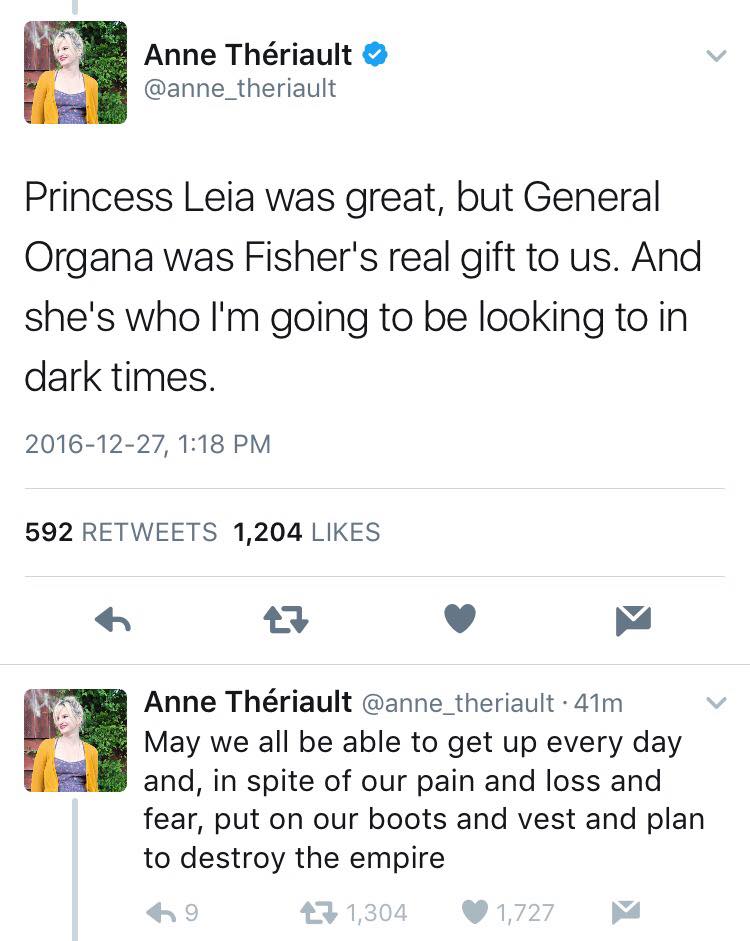 General Organa Appreciation post