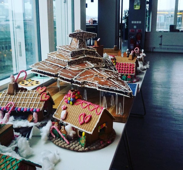 Gingerbread Star Destroyer from Star Wars