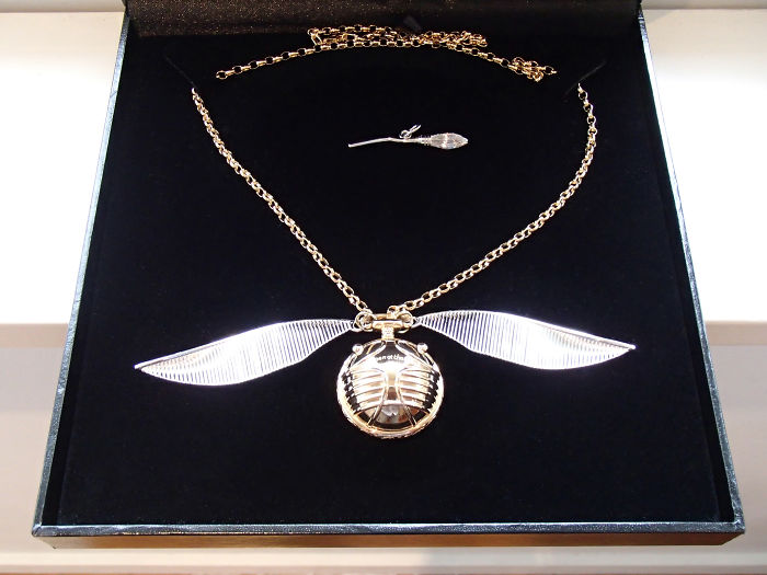 Golden Snitch Engagement Ring Box